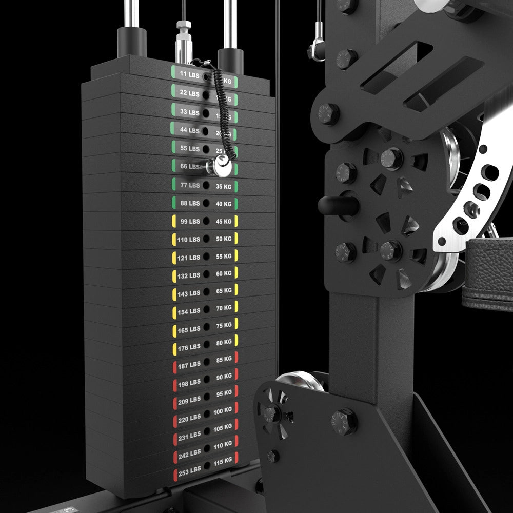 ATX® Latzug und Ruderzug - 115 kg Steckgewichte 115 kg Steckgewichte