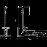 ATX® Latzug und Ruderzug - 115 kg Steckgewichte Maße