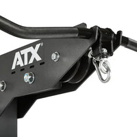 ATX® Lat Machine 750 / Latzuggerät mit Steckgewichten Seidenweiche und ruckfreie Laufeigenschaften dank Gleitbuchsenführung der Steckgewichte - auch bei hohen Gewichten!