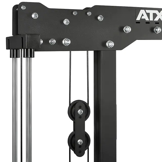 ATX® Lat Machine 750 / Latzuggerät mit Steckgewichten Extrem robuste und standfeste Rahmenkonstruktion