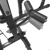 ATX® Power Rack PRX-780 mit Latzug - 125 kg Steckgewichte abklappbare Beinstütze