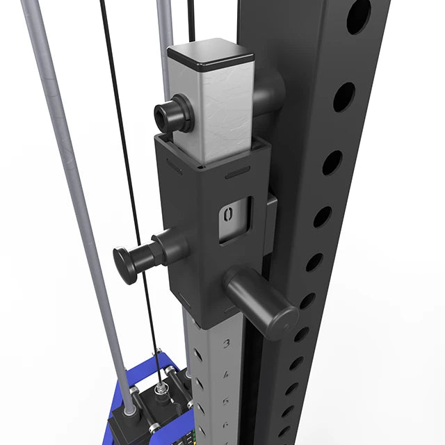 ATX® Power Rack PRX-780 mit Latzug - 125 kg Steckgewichte Seillängenjustierung