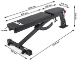 ATX® Multi Bench Hantelbank MBX-520 Maße: Länge 137,5 cm; Breite 65 cm; Höhe 44,5 cm