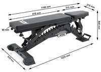 ATX® Warrior Bench Hantelbank 2.0 Maße