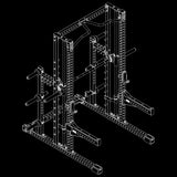 ATX® Multipresse MPX-780 - Smith Machine Isoansicht