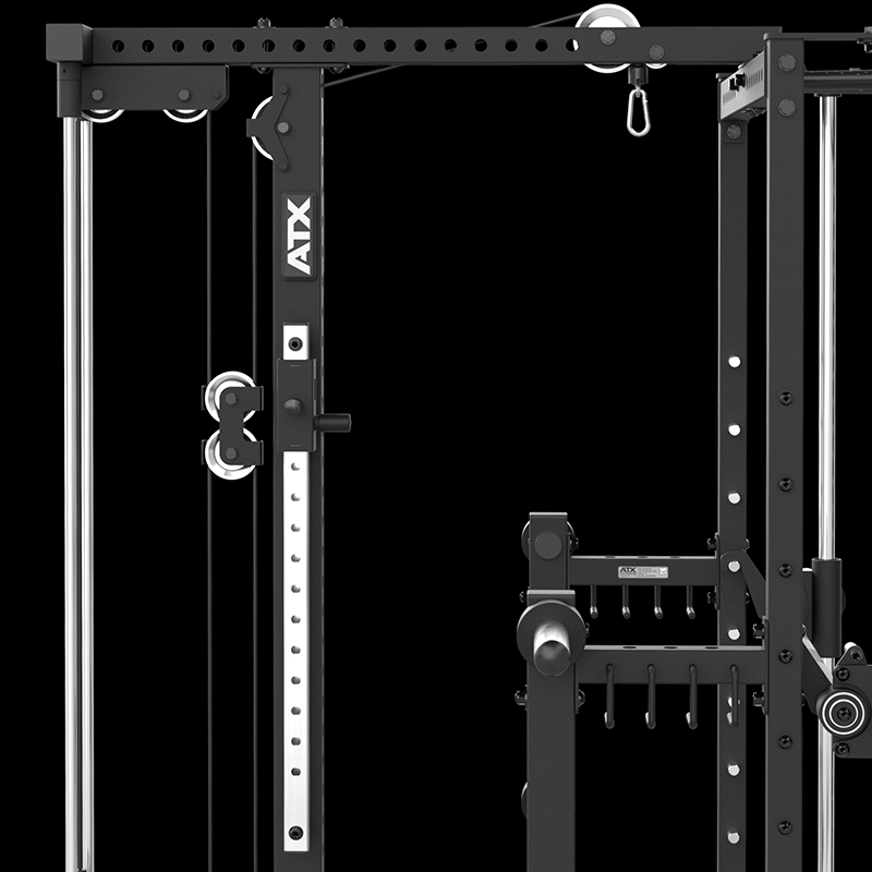 ATX® Multipress Rack 780 Complete Station with Lat Pulldown Station - 125 kg Weight Stack