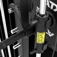 ATX® Multi Smith Rack - Höhe 195 cm - 2 × 100 kg Linear-Kugellagerführung