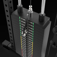 ATX® Multi Smith Rack - Höhe 195 cm - 2 × 100 kg Steckgewichte
