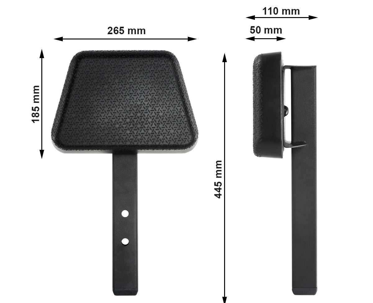 ATX® Kopfstütze -Verlängerung - PU Maße: 44,5 cm: 26,5 cm; 11 cm (5 cm)