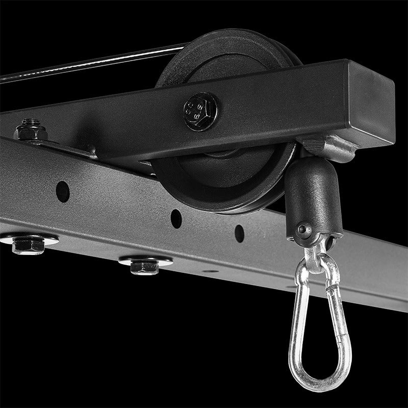 ATX® Power Rack 510 Komplettstation mit Latzugstation 100 kg Steckgewichte - Höhe 198 cm