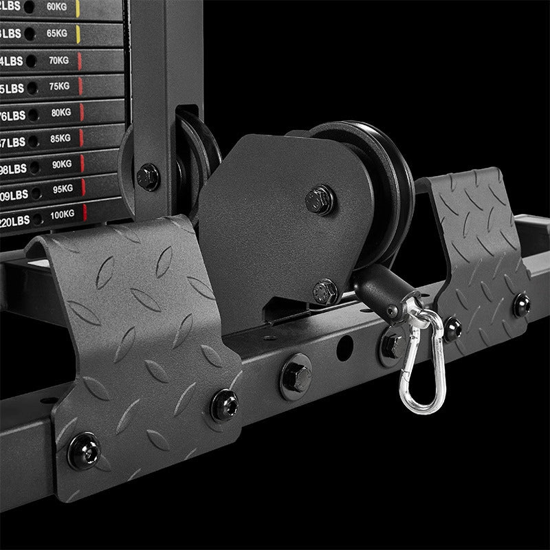 ATX® Power Rack 520 Komplettstation mit Latzugstation 100 kg Steckgewichte - Höhe 218 cm