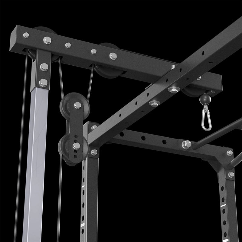 ATX® Power Rack PRX-520-XS mit Plate Load Latzug - Höhe 215 cm