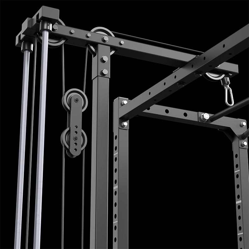 ATX® Power Rack PRX-520-XS mit Latzug 100 kg Steckgewichte - Höhe 215 cm
