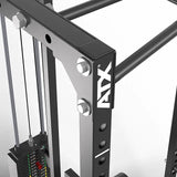 ATX® Power Rack PRX-520-XS mit Latzug 100 kg Steckgewichte ATX-Logo