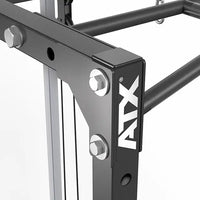 ATX® Power Rack PRX-520-XS mit Plate Load Latzug - Höhe 215 cm ATX-Logo