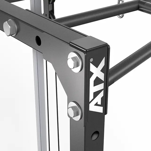 ATX® Power Rack PRX-520-XS mit Plate Load Latzug - Höhe 215 cm ATX-Logo