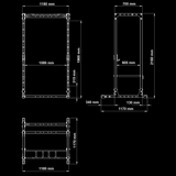 ATX® Power Rack 520 XS Maße