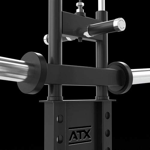 ATX® Power Rack 640/660 with Lat Pulldown - Weight Plates, in 2 heights