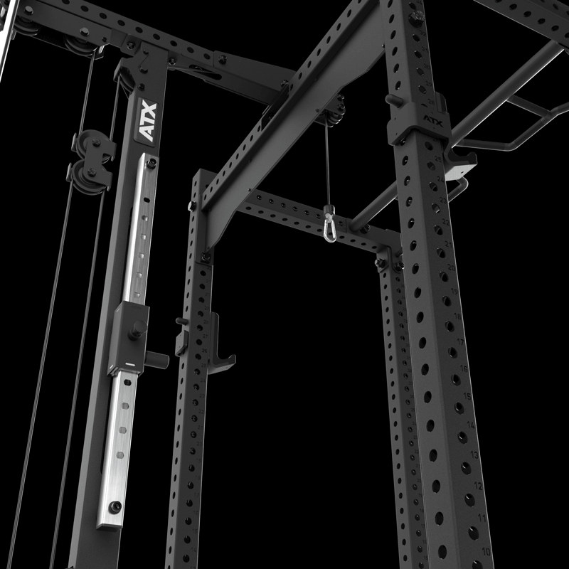 ATX® Power Rack PRX-780 mit Latzug - Hantelscheibenaufnahme