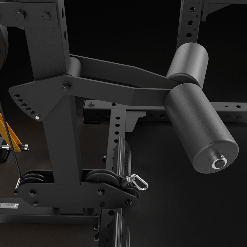 ATX® Power Rack PRX-780 mit Latzug - Hantelscheibenaufnahme
