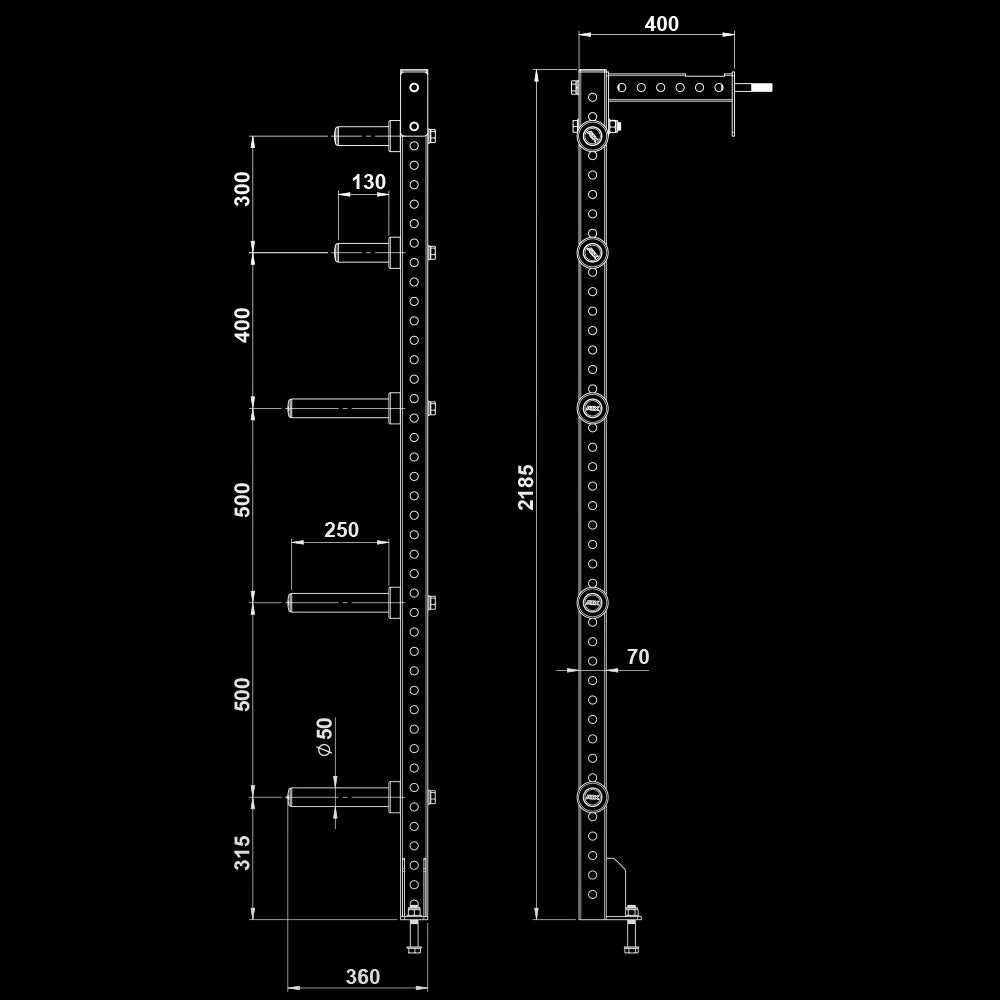 ATX® Power Rack 780 2.0 - Storage Extension