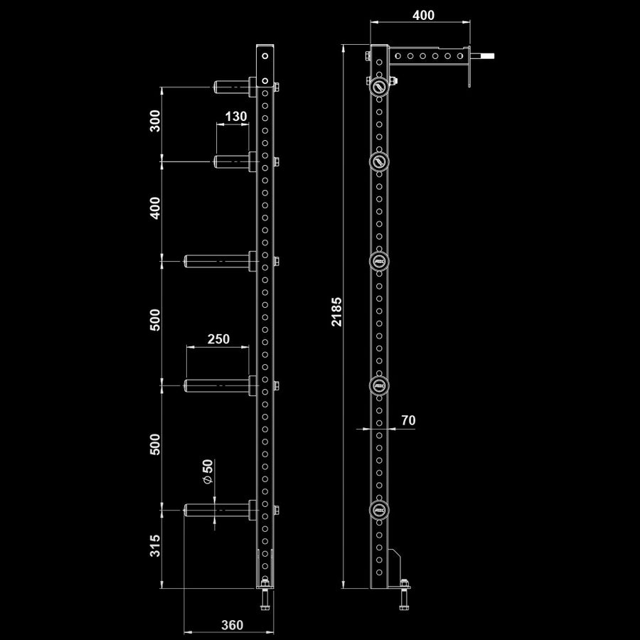 ATX® Power Rack 780 2.0 - Storage Extension 