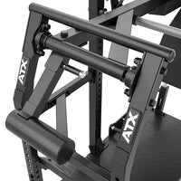 doppelseitig gelagerter Hebelarm mit Industrie-Flanschlagern