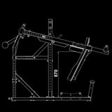 ATX® Pendulum Squat Starthöhe 2
