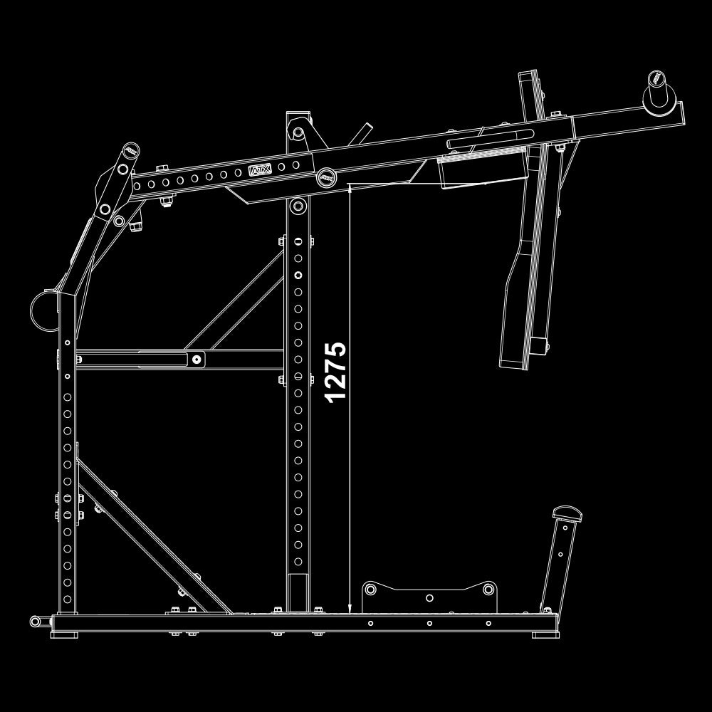 ATX® Pendulum Squat Starthöhe 1