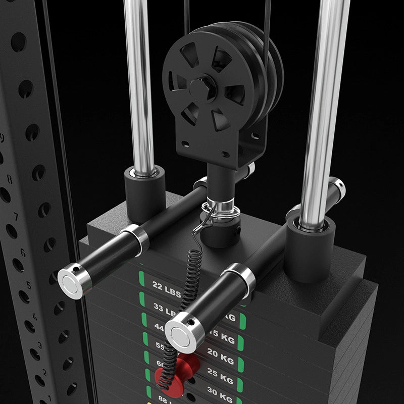 ATX® Rack-Zugstation mit Multipresse 2 x 90 kg Steckgewichte
