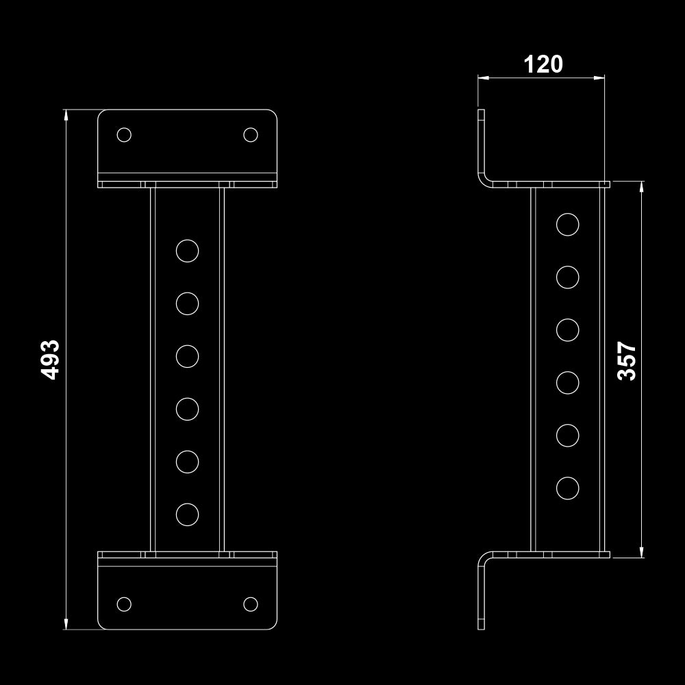 ATX® RIG Wall Mount / Wandkonsole