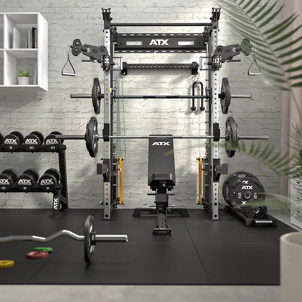 ATX® Rack-Zugstation inkl. Multipresse zur Wandbefestigung Beispielbild