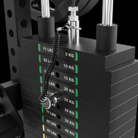 ATX® Kraftstation - Power Station XTM - Höhe 195 cm 2 x 100 kg Steckgewichte