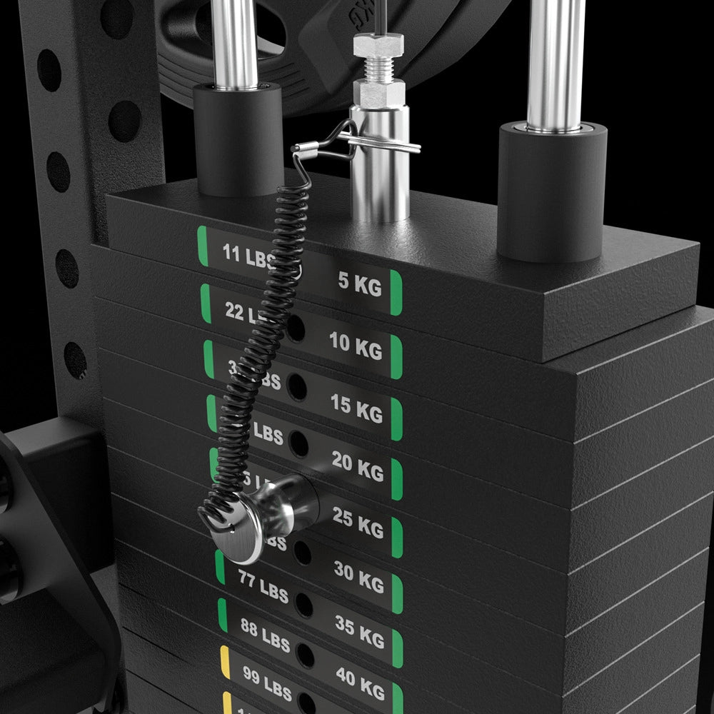 ATX® Kraftstation - Power Station XTM - Höhe 195 cm 2 x 100 kg Steckgewichte