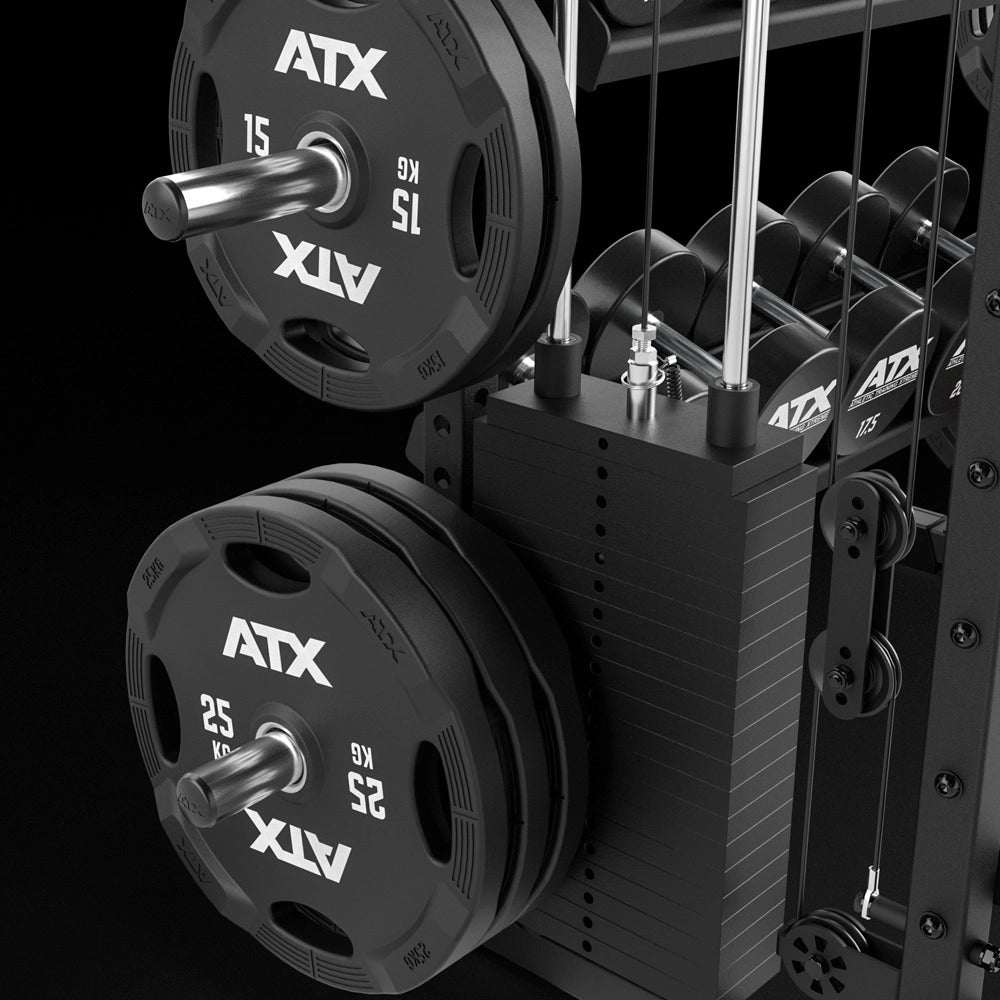 ATX® Kraftstation - Power Station XTM - Höhe 195 cm Hantelscheibenablagen