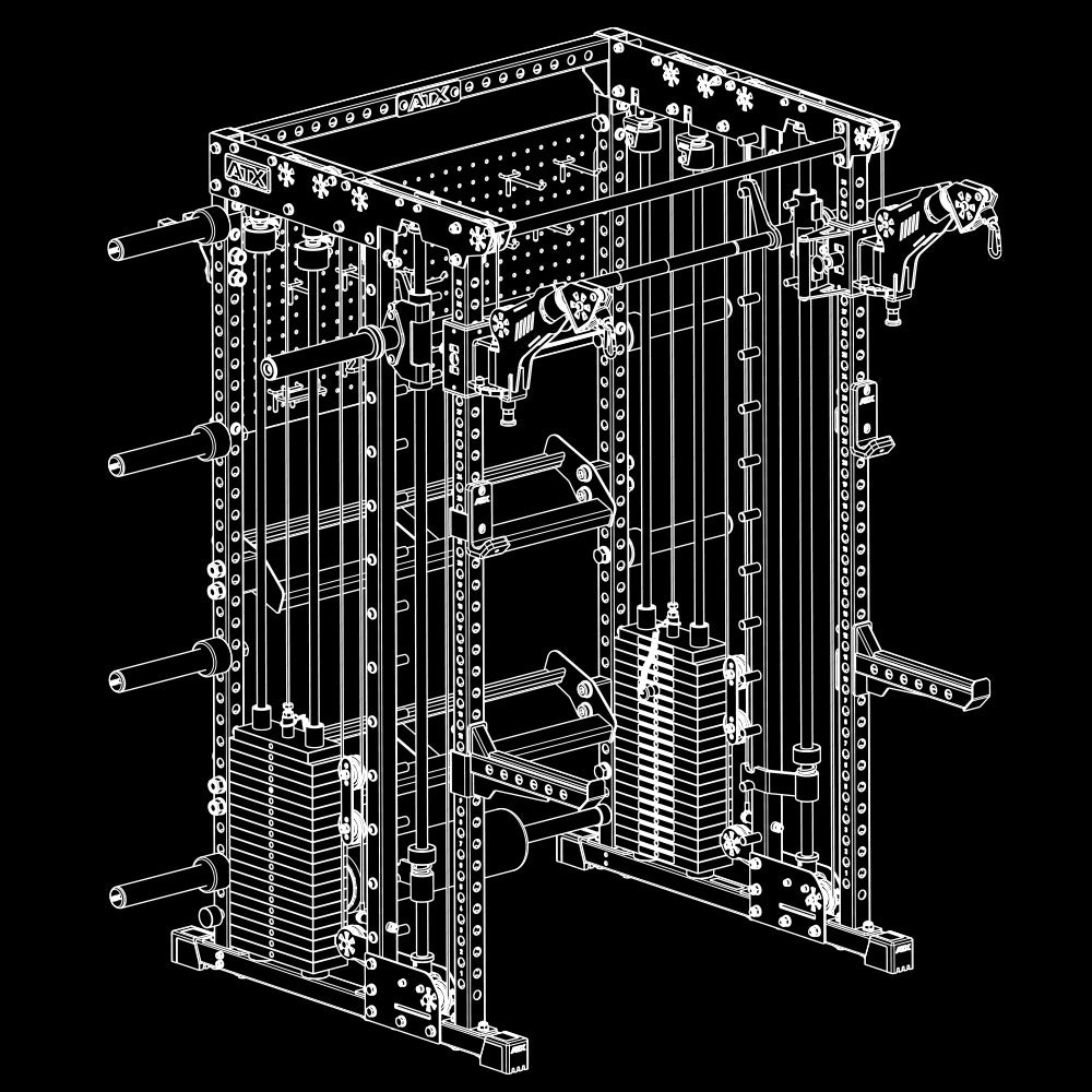 ATX® Kraftstation - Power Station XTM - Höhe 195 cm