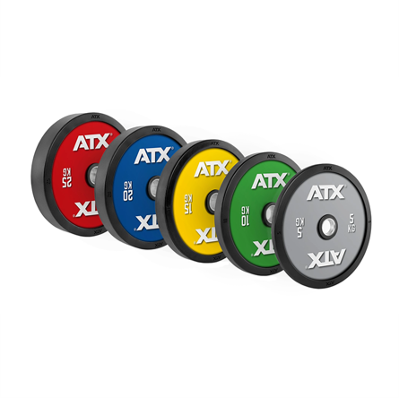 ATX® Bumper Plate Color Code - 150 kg Set