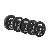 ATX® Bumper Plate Barbell Club - 150 kg Set