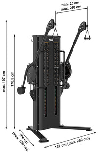 ATX® Functional Pull Trainer - Multi Zugstation Maße