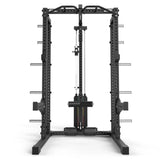 ATX® Half Rack 780 mit Extension und Latzug Steckgewichte Frontansicht