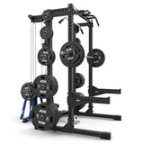 ATX® Half Rack 780 mit Extension und Latzug Plate Load mit Zubehör