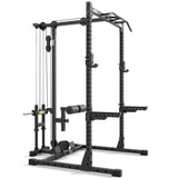 ATX® Half Rack 510 mit Latzugstation - Plate Load - 195 cm seitlich