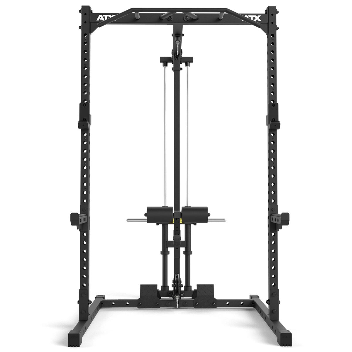 ATX® Half Rack 510 mit Latzugstation - Plate Load - 195 cm Frontansicht