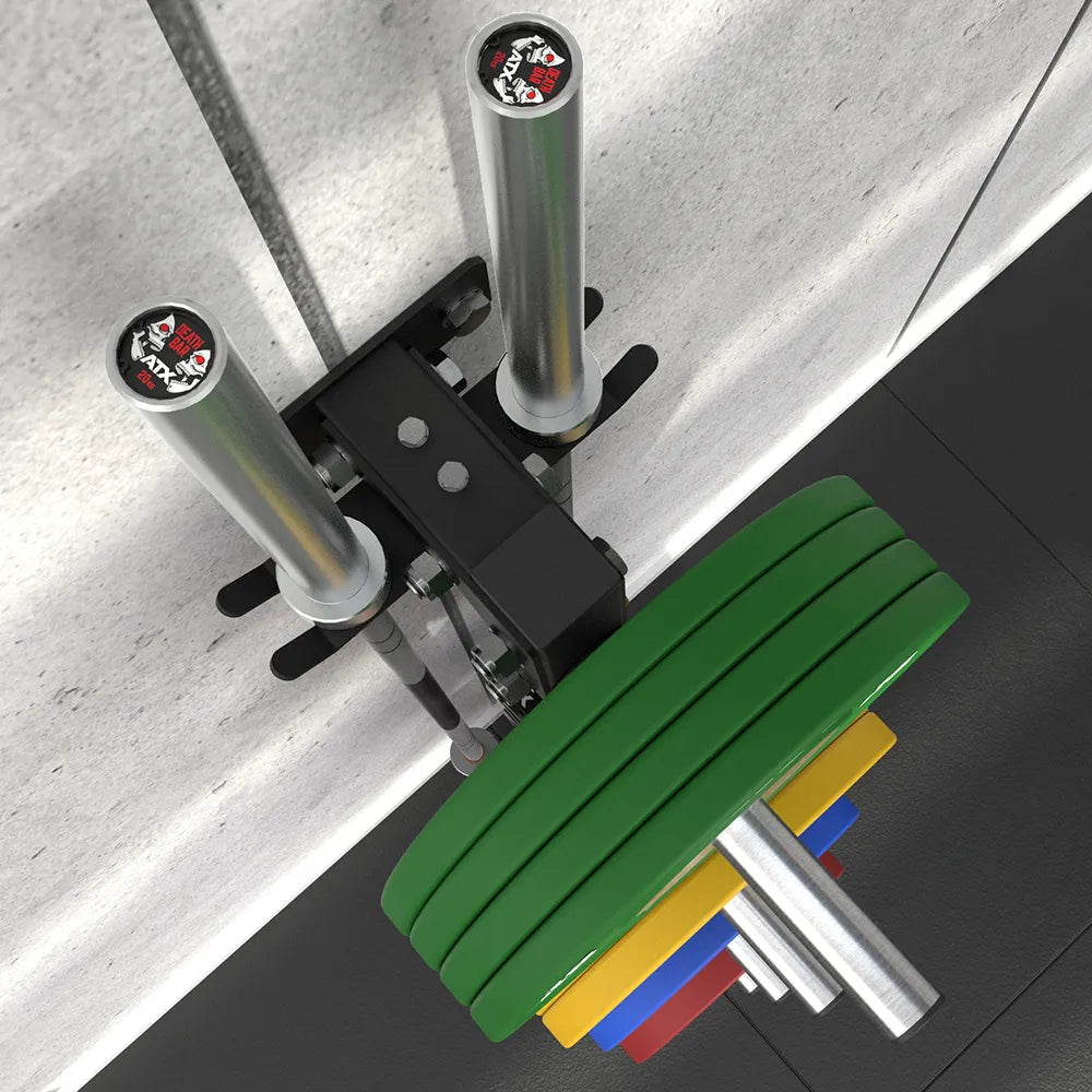 ATX® Hantelscheibenständer mit Langhantelhalterung
