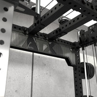 ATX Logo Plate in Edelstahl-Wabendesign
