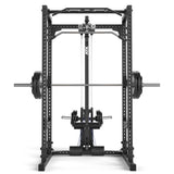 ATX® Power Rack 640/660 mit Latzug - Hantelscheiben, in 2 Höhen vorne 2
