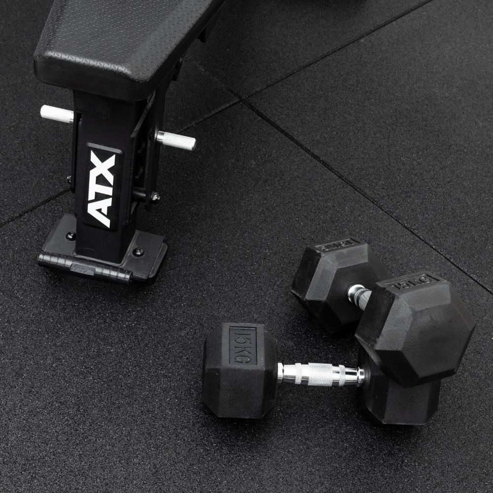 Gummiboden Fitnessstudio