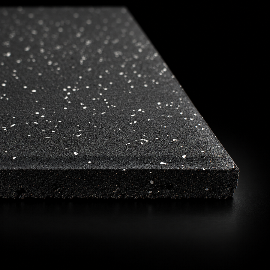 Set of 10 pieces - Stardust protective floor mat 5% EPDM overlayer 1000 x 1000
