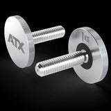 ATX® Verstellbare Kurzhanteln - Octa Dumbbells - 2 x 36 kg Gewindeverschlüsse