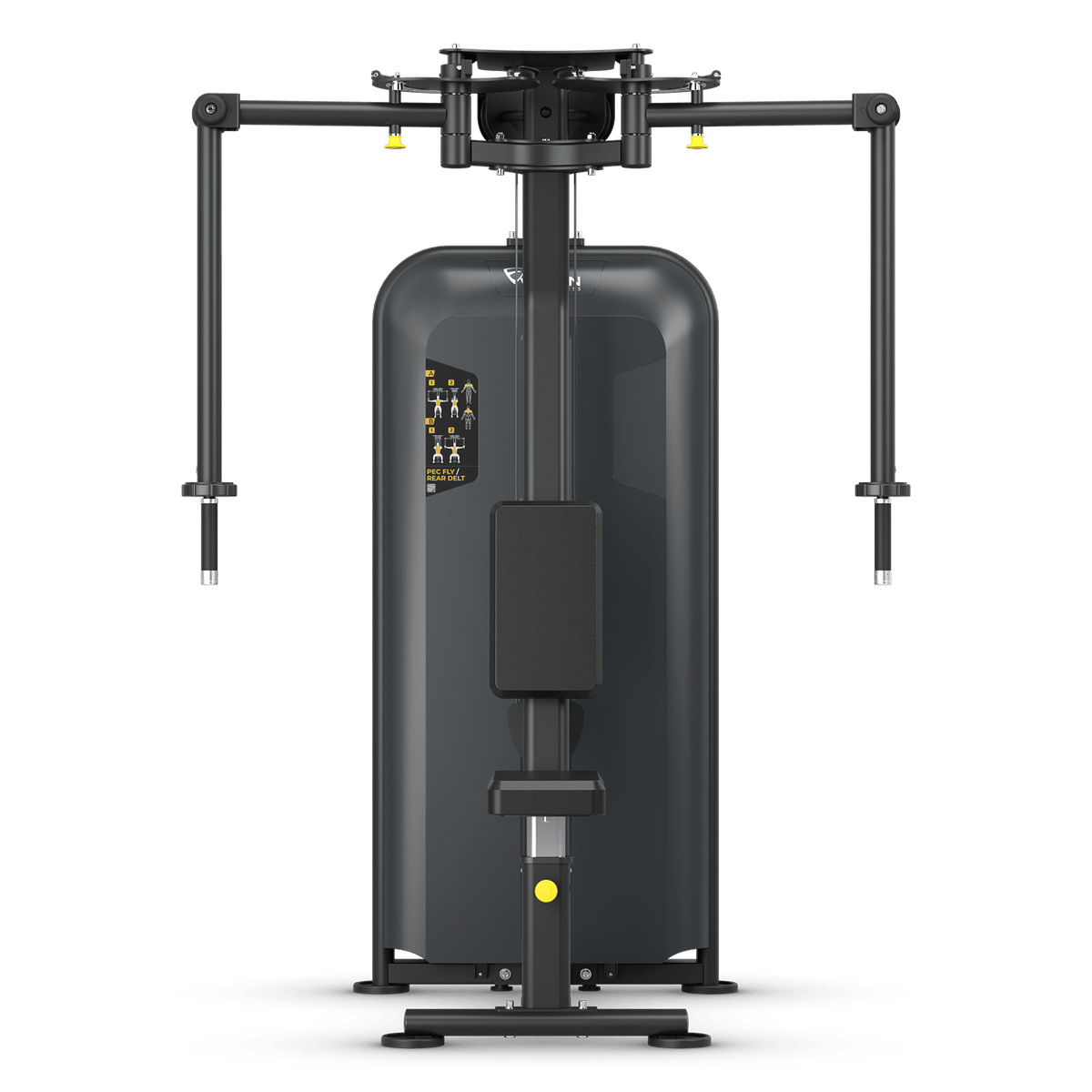 Butterfly / Reverse Stack Weight Machine Front View